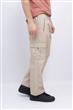 804 - Pantalón Náutico Gabardina Cargo Bolsillo con Cierre
